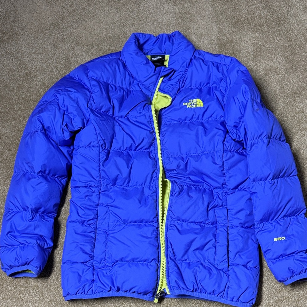The North Face Royal Blue Puffer Jacket